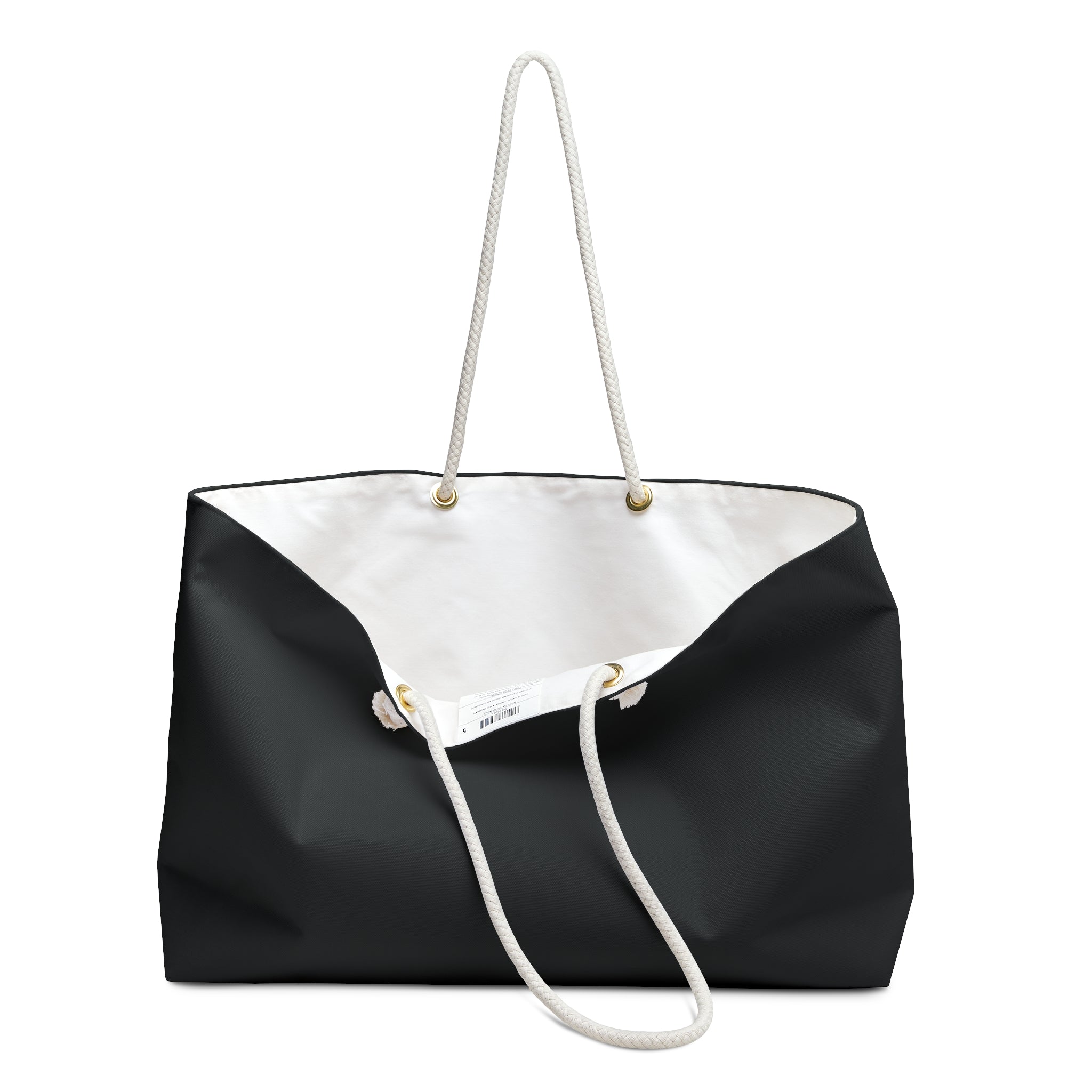 The Everyday Luxe Weekender - Black
