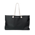 The Everyday Luxe Weekender - Black