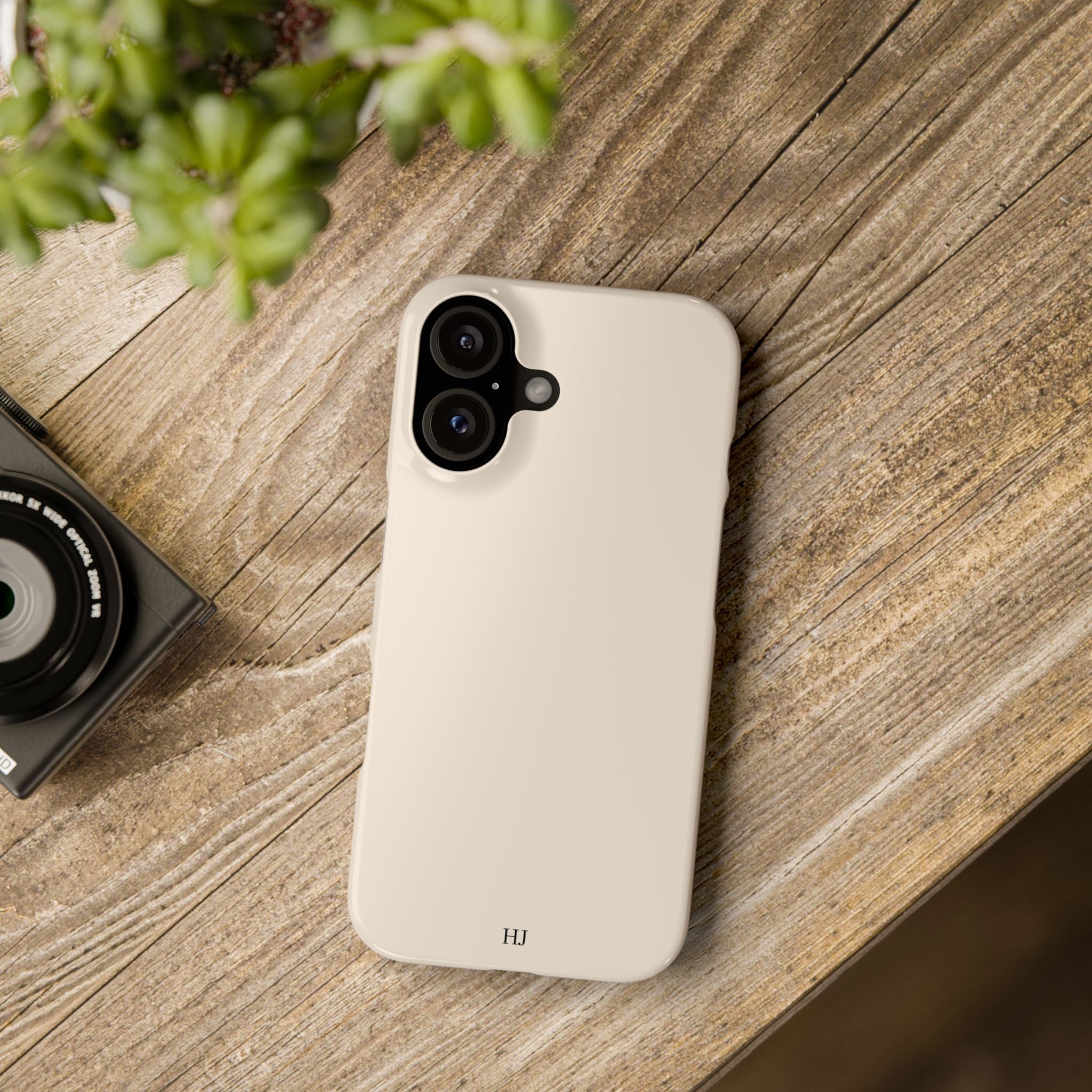 The Minimal Cream Phone Case