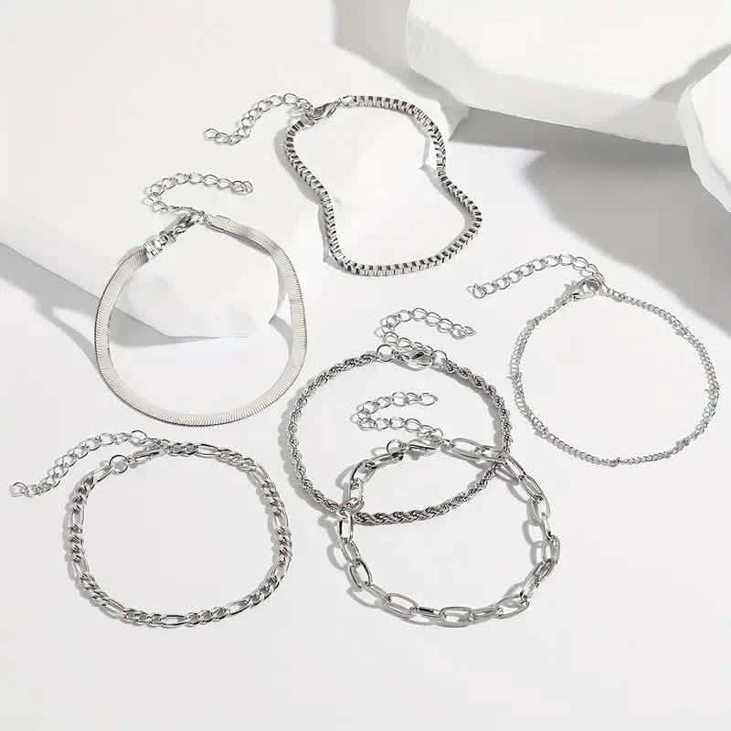 The 5-Piece Luxe Bracelet Stack