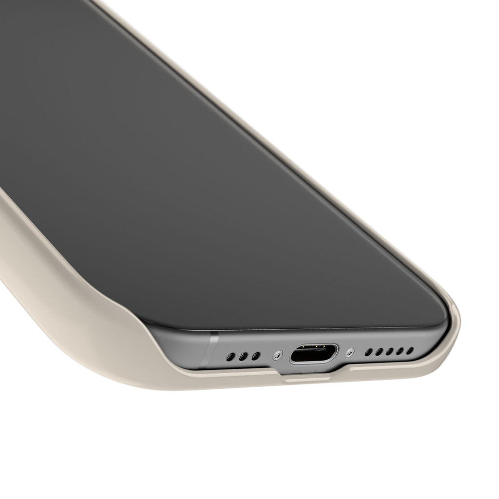 The Minimal Cream Phone Case