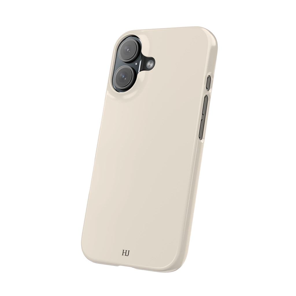 The Minimal Cream Phone Case