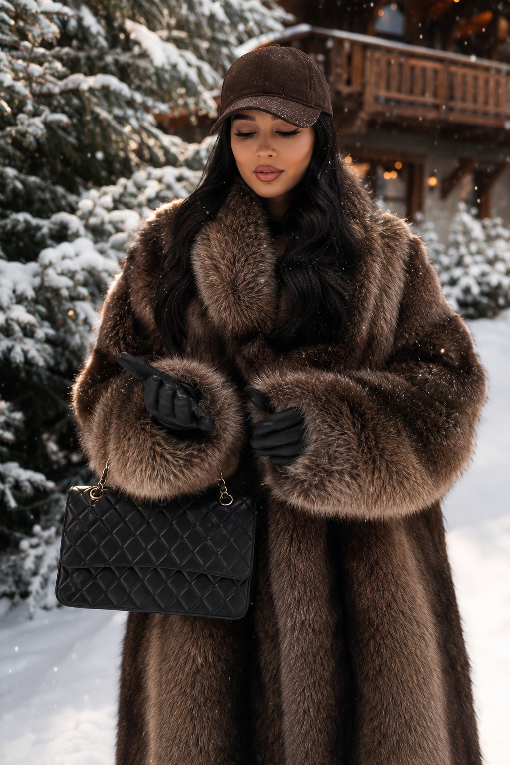 The Amara Faux Fur Coat