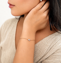 Dainty Gold Crystal Bracelet