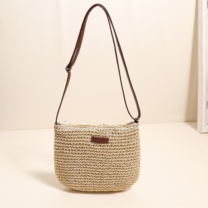 The Soleil Woven Crossbody