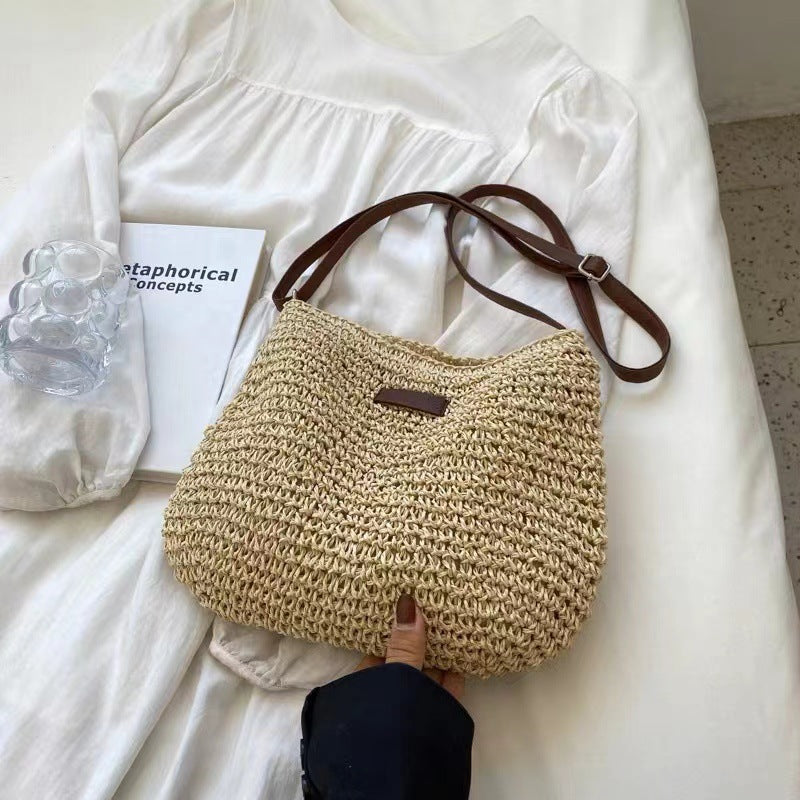 The Soleil Woven Crossbody
