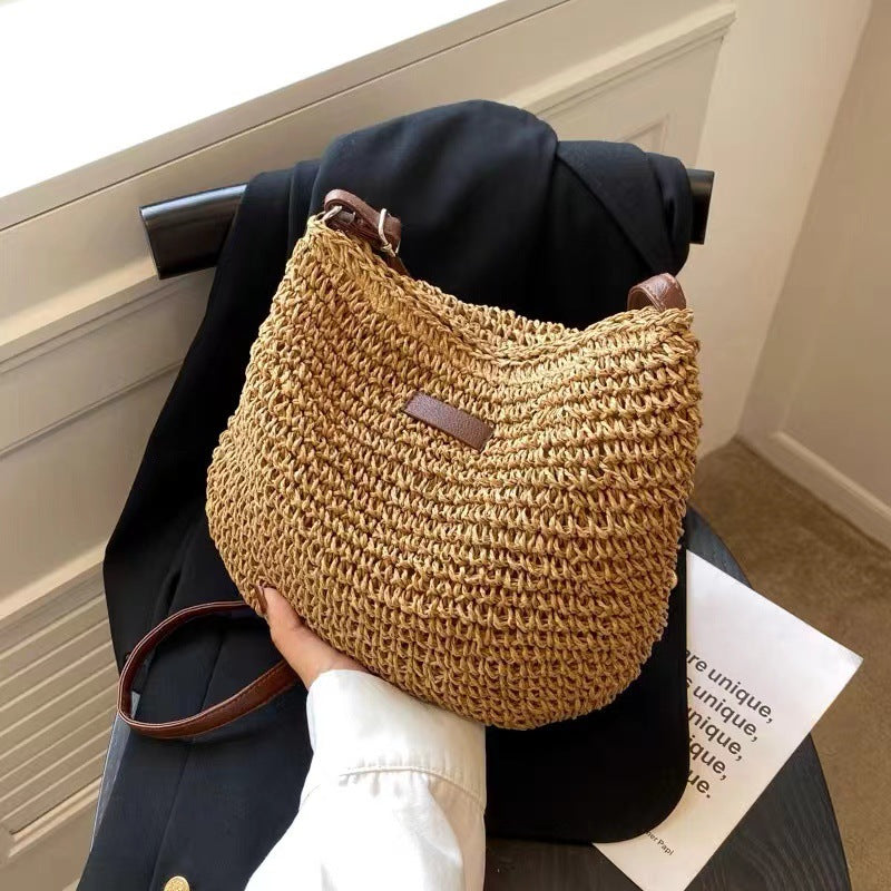 The Soleil Woven Crossbody