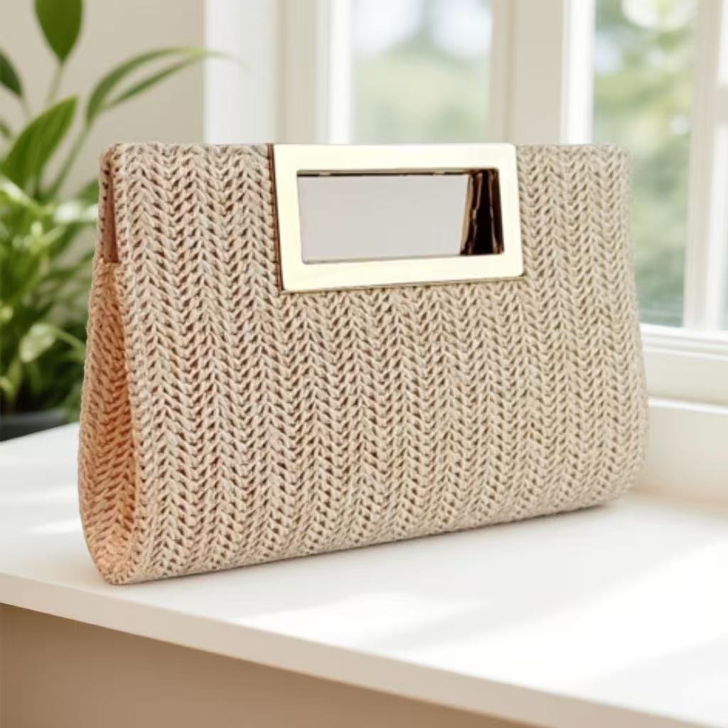 The Woven Clutch
