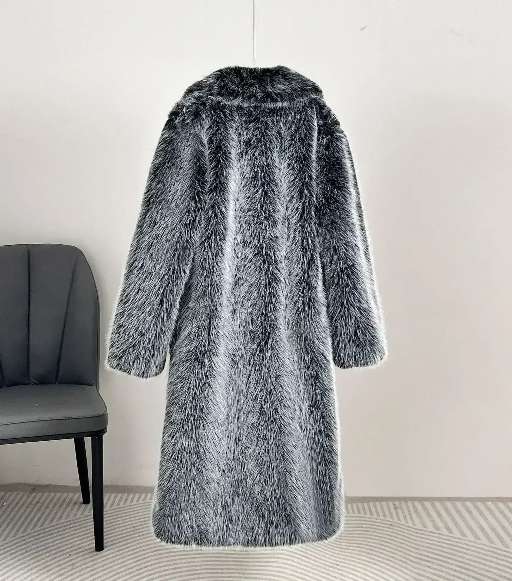 The Royal Faux Fur Maxi Coat